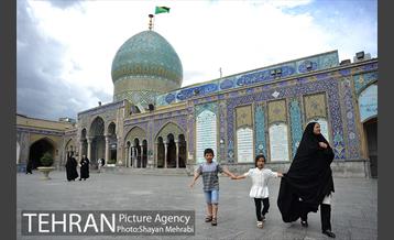 جزء خوانی قرآن کریم در حرم عبدالعظیم حسنی(ع) 43