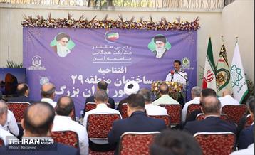 افتتاح ساختمان جدید منطقه ۲۹ پلیس راهور تهران بزرگ در منطقه 3 10