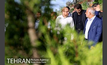 بازدید شهردار تهران از آخرین مراحل ساخت فاز2 باغ پرندگان 12