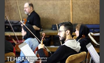 تمرین ارکستر فیلارمونیک ایران 10