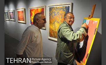 نمایشگاه نقاشی آثار شهرو خردمند 16