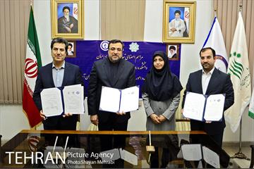 مراسم امضا تفاهم نامه همکاری سه جانبه دانشکده روابط بین الملل وزارت امور خارجه مرکز ارتباطات و مجمع شهرداران آسیایی  19