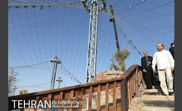 بازدید شهردار تهران از آخرین مراحل ساخت فاز2 باغ پرندگان 5