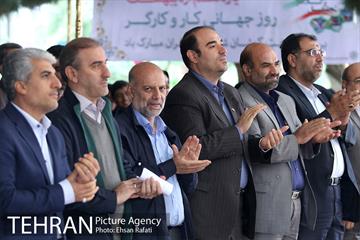 مراسم بزرگداشت روز کارگر با حضور سرپرست شهرداری تهران 28