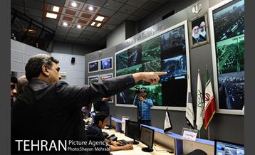 رصد و مانیتورینگ ترافیک اول مهر با حضور شهردار تهران 32