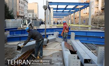 بازدید شهردار تهران از پروژه میدانگاه شهری امیر کبیر 4