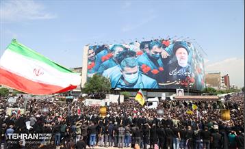 تشییع پیکر شهدای خدمت - ۱ 33