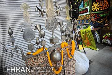 سیاهه فروشان بازارتهران در آستانه محرم 24