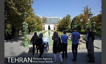 بازدید شهردار بلگراد از کاخ گلستان 2