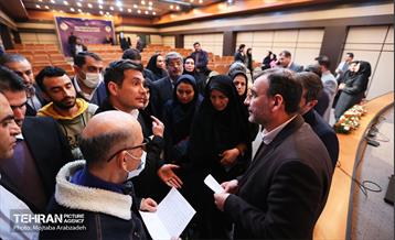 دیدار صمیمانه شهردار تهران با کارکنان شهرداری منطقه ۵