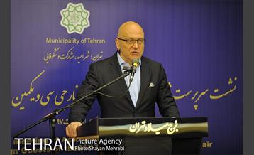 نشست سرپرست شهرداری تهران با میهمانان خارجی سی و یکمین نمایشگاه بین المللی کتاب  تهران 15