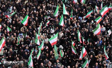 بدرقه شهیدان تنگسیری و اسحاقی توسط اهالی پایتخت 59