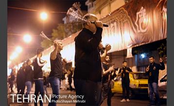 شور حسینی در خیابان گرگان 21