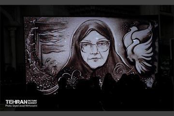 مراسم سالگرد درگذشت مرحومه دباغ 1