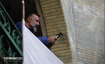 بازدید خبرنگاران رسانه‌های خارجی از تخریب اموال عمومی شهر 49