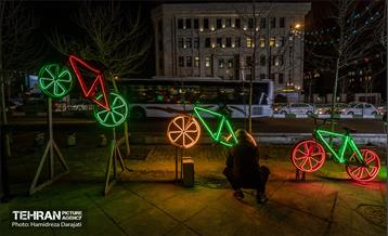 تهران غرق در نور 10