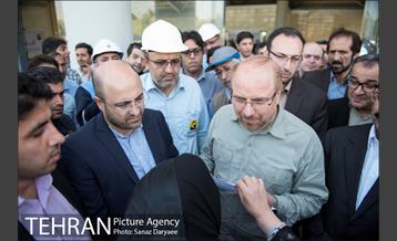 بازدید شهردار تهران از پایانه خط 6 مترو تهران -3 20