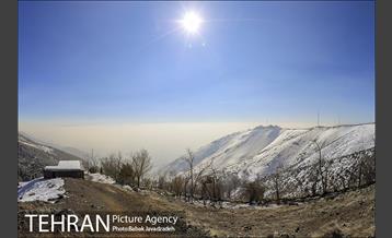 آلودگی هوای تهران از فراز کلکچال 12