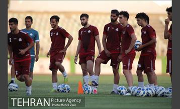 تمرین تیم فوتبال سایپا تهران