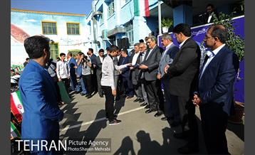 طرح اعطای دوچرخه شهری توسط شهردار تهران به دانش آموزان 11