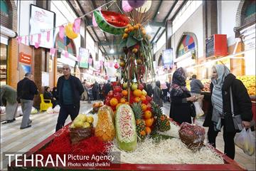 بازار میوه و تره بار جلال آل احمد در آستانه شب یلدا 12