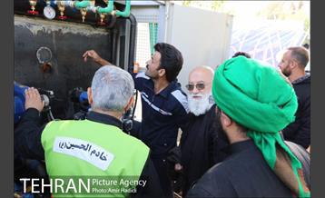 بازدید اعضای شورای اسلامی شهر تهران از خدمات رسانی به زائران اربعین حسینی 8