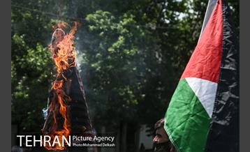 راهپیمایی نمادین روز قدس در میدان فلسطین 20