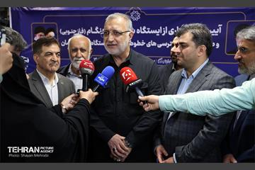 آیین بهره‌برداری پروژه توسعه دسترسی خطوط ۲ و ۴ مترو تهران 9