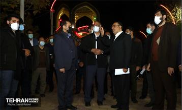 بازدید شهردار تهران از منطقه 3