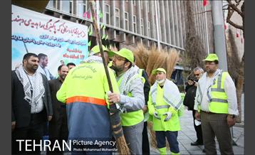 اجرای طرح همیاری با پاکبانان 11