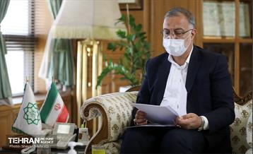 دیدار شهردار تهران با رییس سازمان پدافند غیرعامل 13