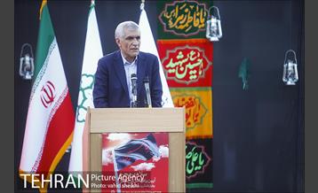 آیین اهتزاز پرچم هزار متری عزای حضرت اباعبدالله(ع) 13