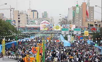 مهمانی ۱۰ کیلومتری عید غدیر در تهران 43