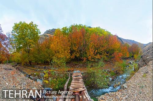 طبیعت پاییزی روستای سنگان 74