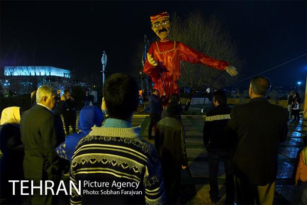 برج میلاد در نوروز  11