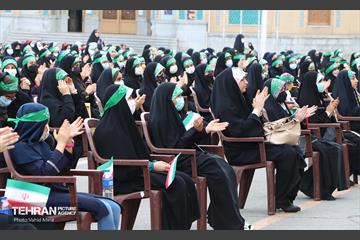 اجتماع دختران فاطمی در دانشکده افسری امام علی(ع) 14