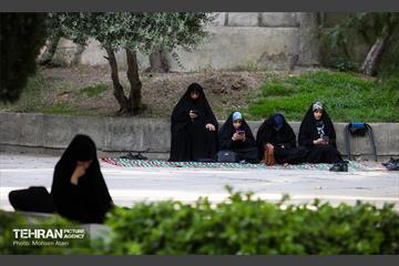 مراسم دعای عرفه دانشگاه تهران 9