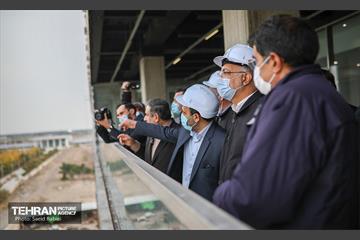 بازدید شهردار تهران از مجموعه شهر آفتاب 41