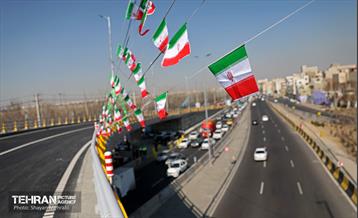 تقاطع سه سطحی بزرگراه‌های شهید نواب صفوی(شهید یارجانی) و شهید تندگویان 37