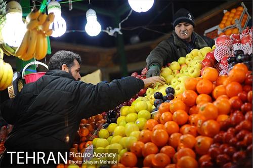 خرید شب یلدا در بازار تجریش 29