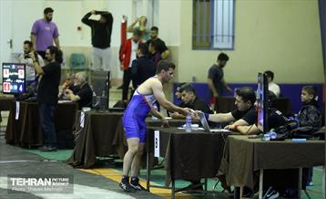 مسابقات کشتی آزاد شهرداری تهران 9