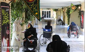 مراسم عزاداری حضرت اباعبدالله الحسین (ع) در آسایشگاه کهریزک 41