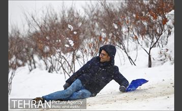 تفریحات برفی در پارک پردیسان تهران 13