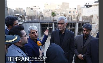 بازدید شهردار تهران از پروژه های منطقه 17 5