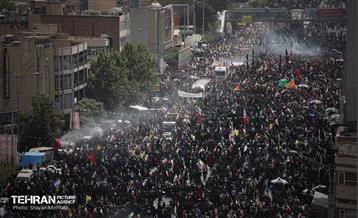 تشییع شهدای اقتدار ملی در تهران - 4 36