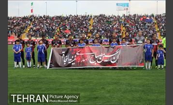 دیدار سیاه جامگان و استقلال تهران در لیگ برتر فوتبال 4