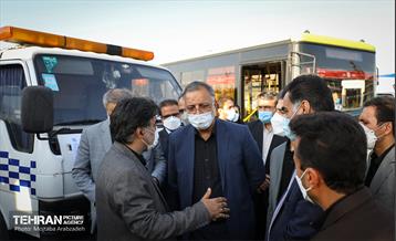بازدید شهردار تهران از شرکت واحد اتوبوسرانی تهران 34