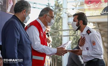 آیین گرامیداشت روز آتش نشان با حضور شهردار تهران 78