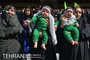 همایش شیرخوارگان حسینی در استادیوم آزادی-1 46