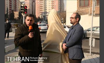 آیین پلاک کوبی خیابان و رونمایی از سردیس منصور پورحیدری‎ 6